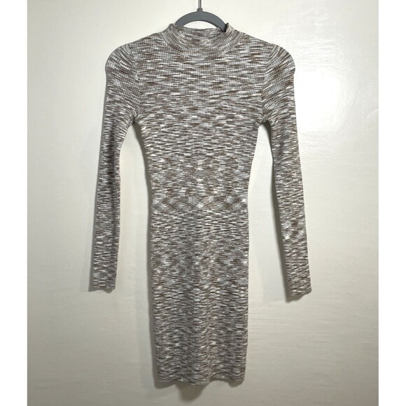 LA Hearts Women's Sweater Bodycon Mini Dress Multicolor Size XS Very Stretchy - Picture 2 of 8